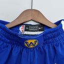 Shorts 75th Anniversary Golden State Warriors Blue NBA - Pokas Store