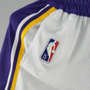 Shorts 75th anniversary Los Angeles Lakers white NBA - Pokas Store