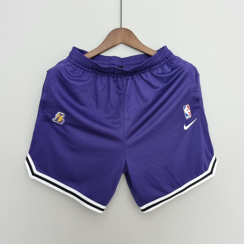 Shorts Los Angeles Lakers Purple NBA - Pokas Store