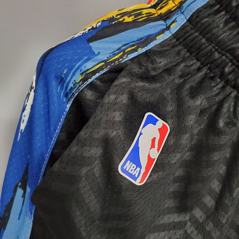 Shorts Brooklyn Nets NBA Black - Pokas Store