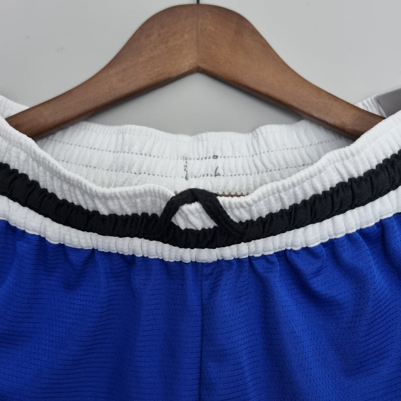 Shorts Dallas Mavericks Blue Black NBA - Pokas Store