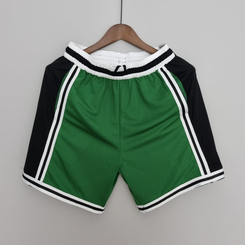 Shorts Boston Celtics Black Green NBA - Pokas Store