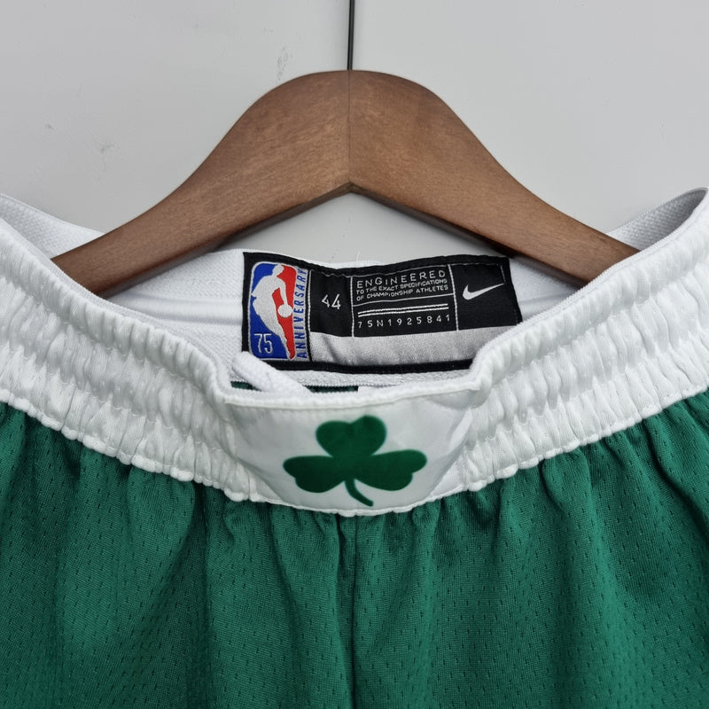 Shorts 75th Anniversary Boston Celtics Green - Pokas Store