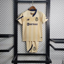 Conjunto Infantil Porto 2023/24 - Away - Dourado