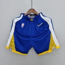 Shorts 75th Anniversary Golden State Warriors Blue NBA - Pokas Store