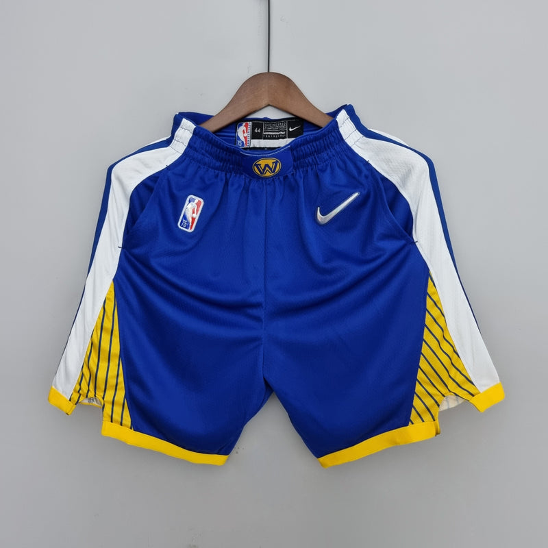 Shorts 75th Anniversary Golden State Warriors Blue NBA - Pokas Store