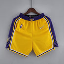 Shorts 75th Anniversary Los Angeles Lakers Yellow NBA - Pokas Store