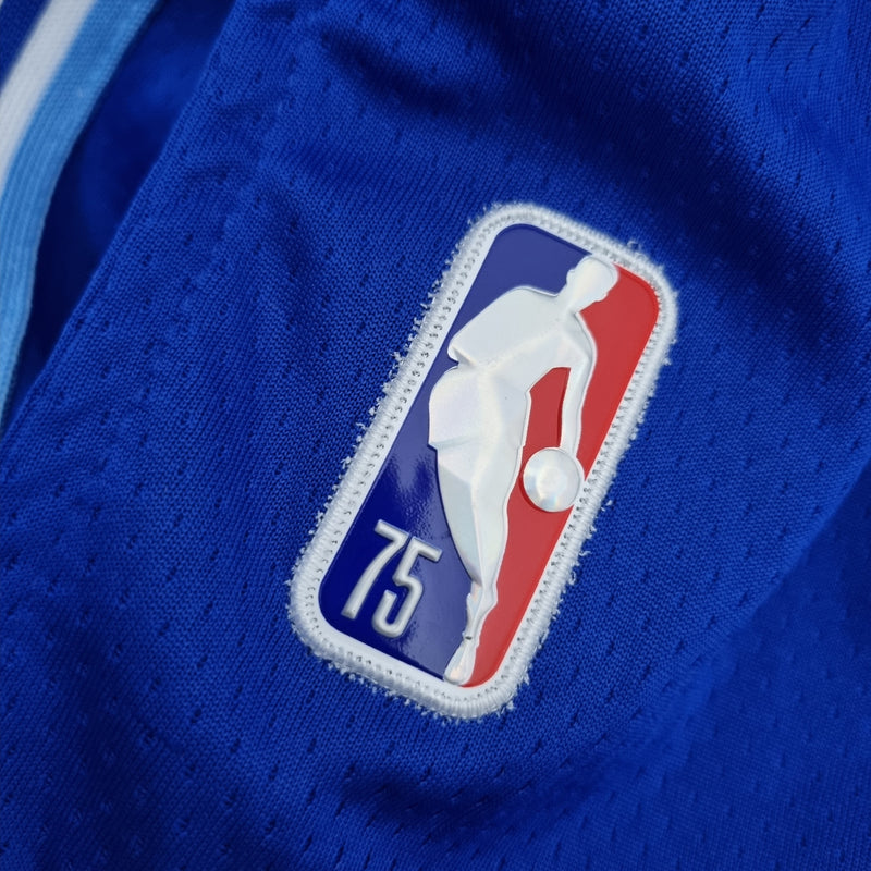 Shorts 75th Anniversary Los Angeles Lakers Blue NBA - Pokas Store