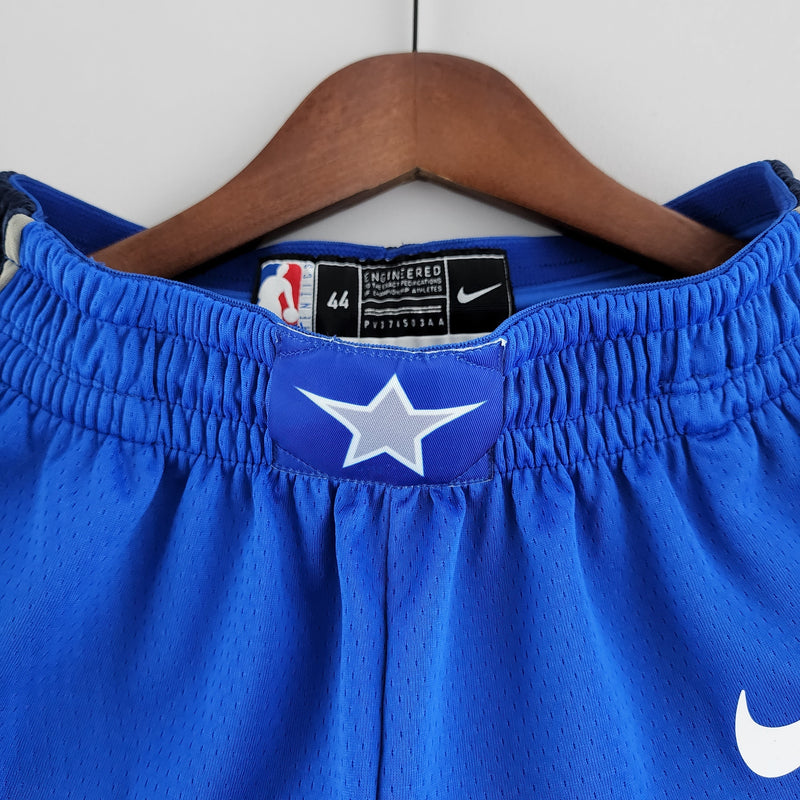 Shorts Dallas Mavericks Blue NBA - Pokas Store