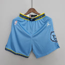 Shorts 75th Anniversary Memphis Grizzlies Jordan Edition Blue Shorts NBA - Pokas Store