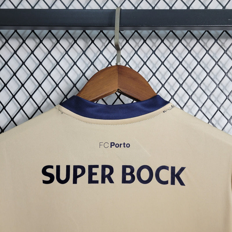 Conjunto Infantil Porto 2023/24 - Away - Dourado