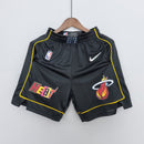 Shorts Miami Heat Urban Edition Black NBA - Pokas Store