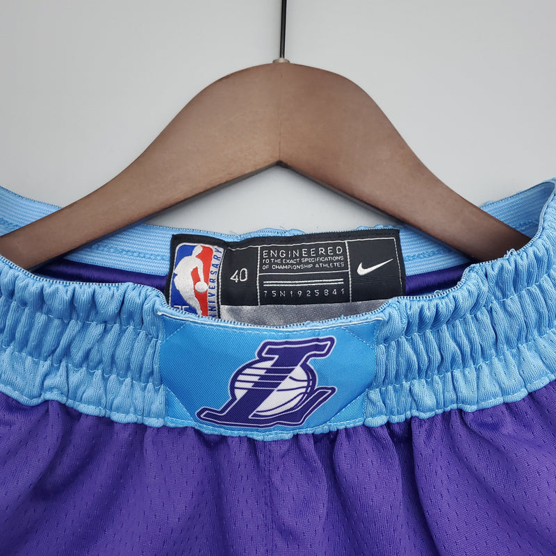 Shorts Los Angeles Lakers City Edition Purple NBA - Pokas Store