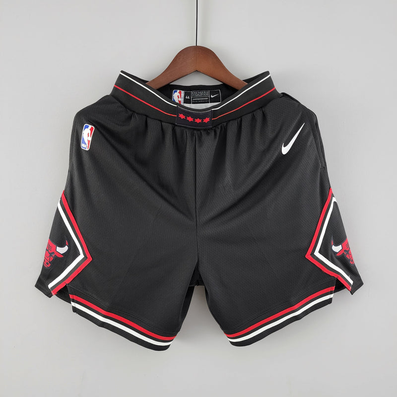 Shorts Chicago Bulls black NBA - Pokas Store