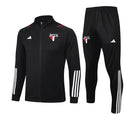 Conjunto de Frio São Paulo 2023/24 Preto - Viagem - Pokas Store