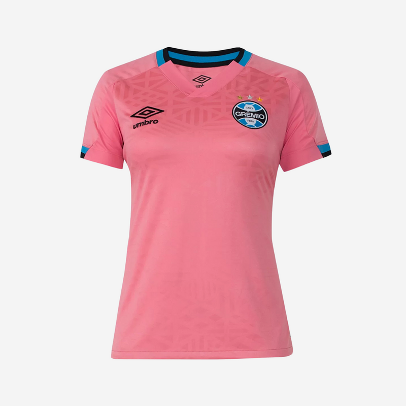 Camisa Feminina Grêmio 2022/23 Edição Especial Rosa - Pokas Store