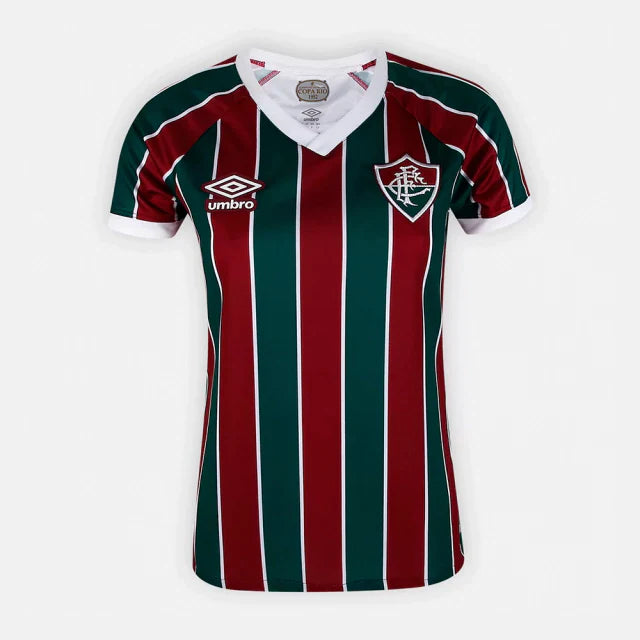 Camisa Fluminense Feminina 2023/24 Home - Pokas Store