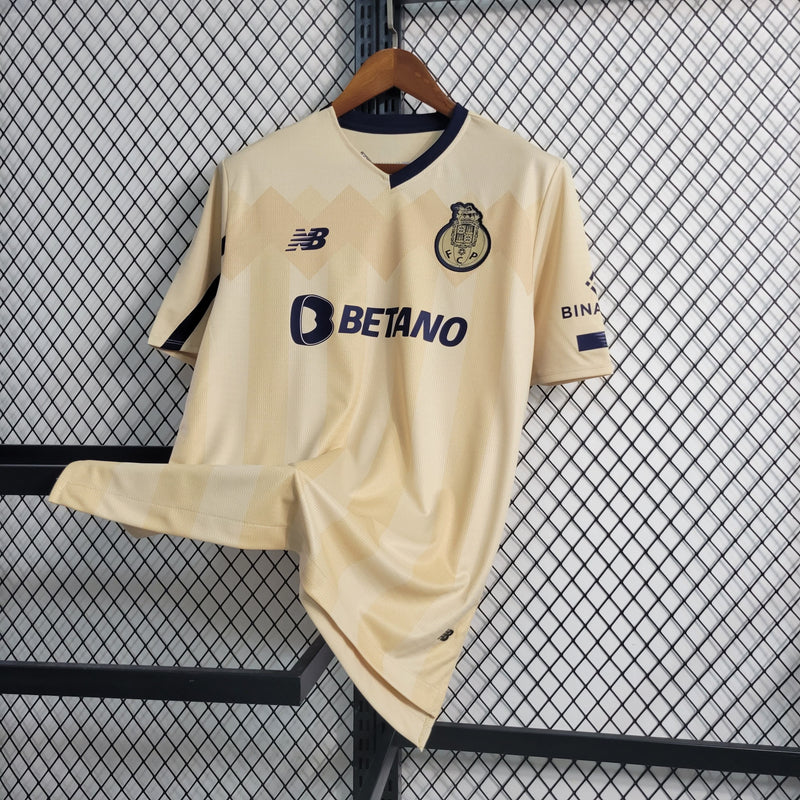 Camisola Porto Away 2023/24 - Dourada