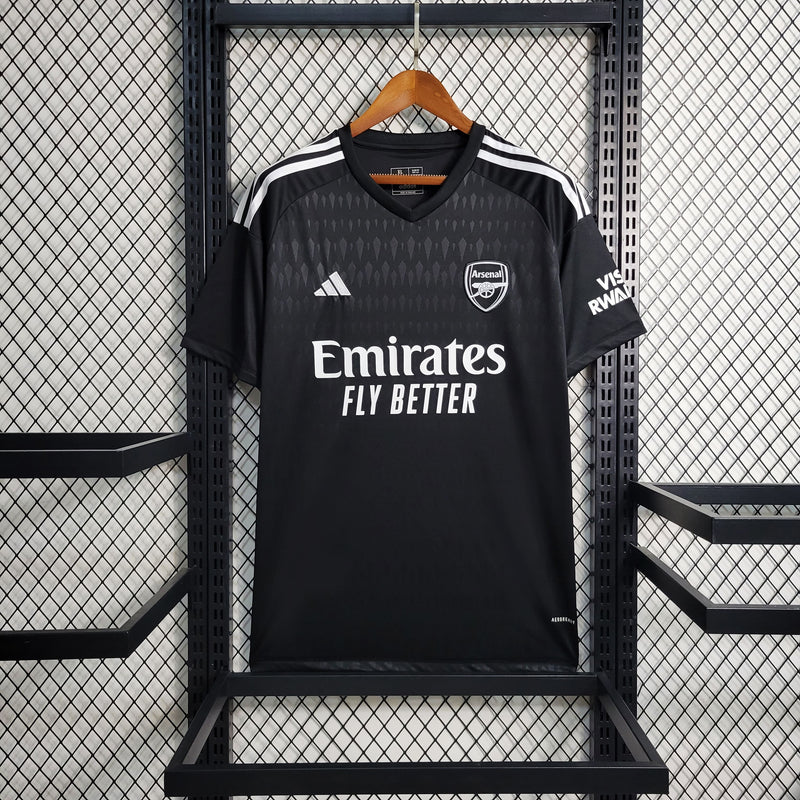 Camisa Arsenal Preta 2023/24 Goleiro - Pokas Store