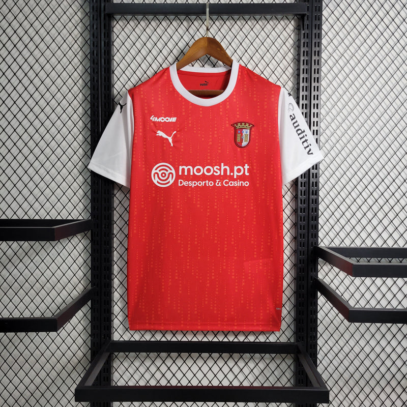 Camisola Braga Home 2023/24 - Vermelha