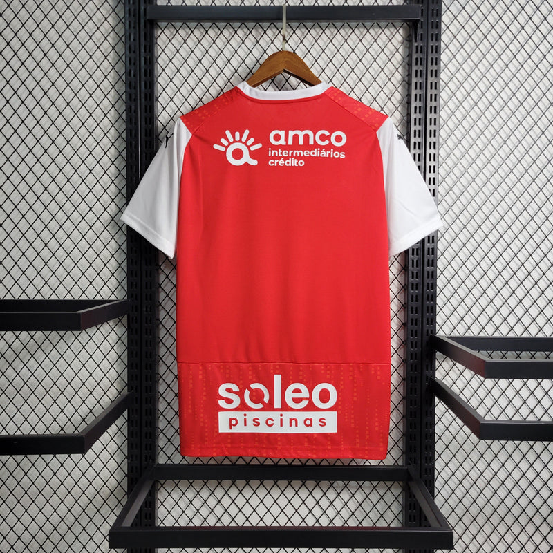 Camisola Braga Home 2023/24 - Vermelha