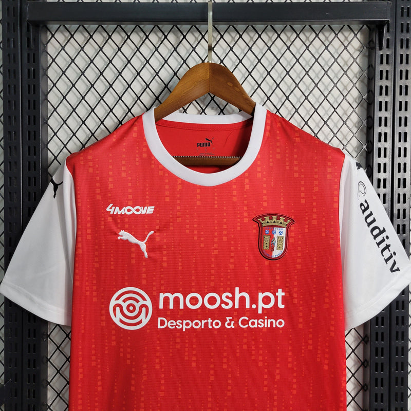 Camisola Braga Home 2023/24 - Vermelha