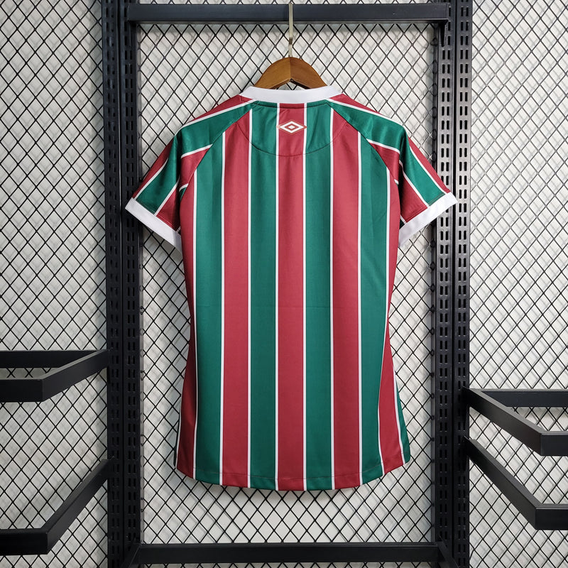 Camisa Fluminense Feminina 2023/24 Home - Pokas Store