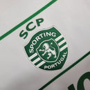 Sporting Portugal, Camisola Away, Temporada 2023-2024, Branco, Verde, Elegância, Qualidade, Adeptos, Comprar.