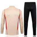 Conjunto de Frio São Paulo 2023/24 Bege- Treino - Pokas Store