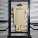 Conjunto Infantil Porto 2023/24 - Away - Dourado