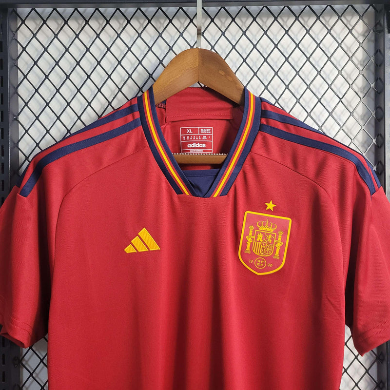Camisa Seleção Espanha 2022/23 Home - Pokas Store