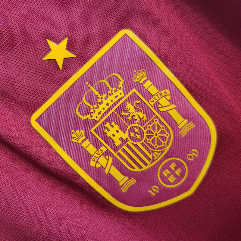 Camisa Seleção Espanha 2022/23 Home - Pokas Store