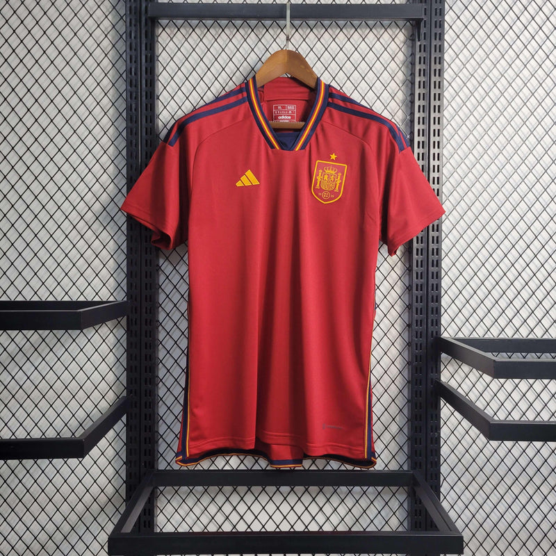 Camisa Seleção Espanha 2022/23 Home - Pokas Store