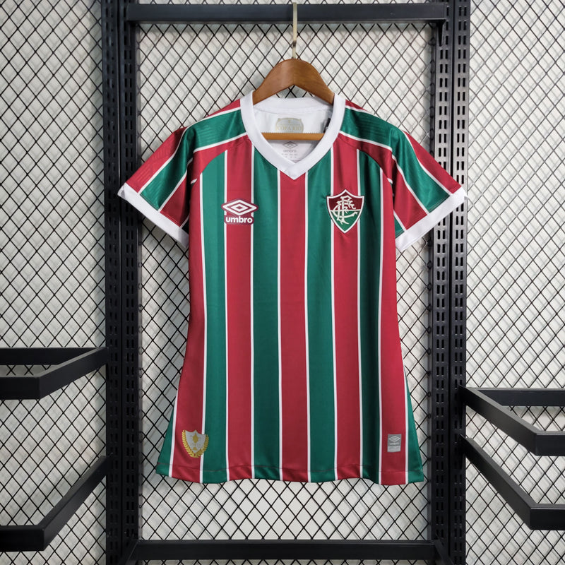 Camisa Fluminense Feminina 2023/24 Home - Pokas Store