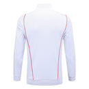 Conjunto de Frio Flamengo 2023/24 Branco - Viagem - Pokas Store