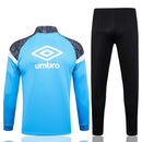 Conjunto de Frio Grêmio 2023/24 Cinza - Treino - Pokas Store