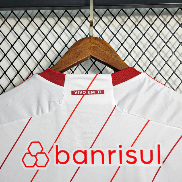 Camisa Internacional 2023/24 Visitante - Branca - Pokas Store