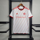 Camisa Internacional 2023/24 Visitante - Branca - Pokas Store