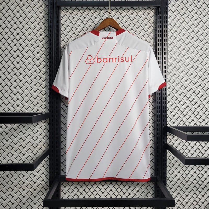Camisa Internacional 2023/24 Visitante - Branca - Enner Valencia - Pokas Store