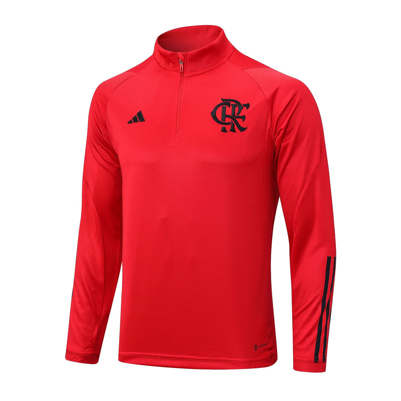 Conjunto de Frio Flamengo 2023/24 - Treino - Pokas Store